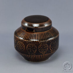 Arabia FDモデル ジャム入れ(艶あり茶)