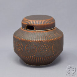 Arabia FDモデル ジャム入れ(艶なし茶)